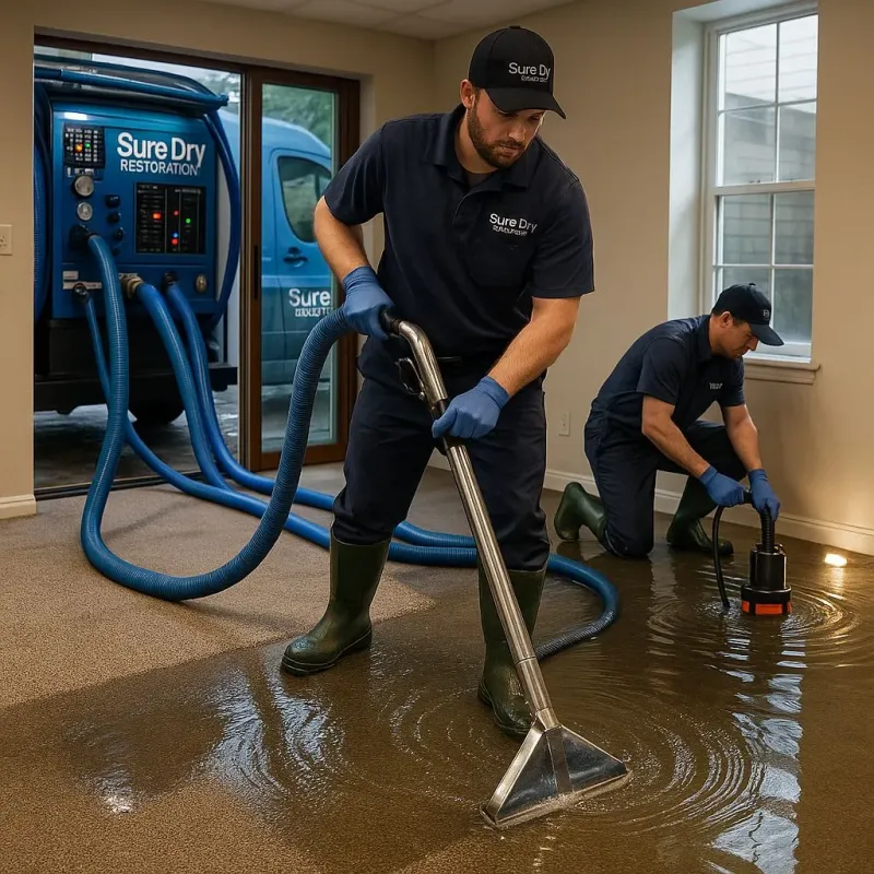 Water Extraction and Removal process in South Greensburg, PA